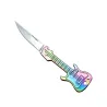 Mini pocket knife - foldable - guitar shape - stainless steelKnives & Multitools