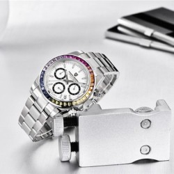 PAGANI - fashionable sports quartz watch - waterproof - stainless steelWatches