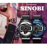 SINOBI - stylish creative quartz watch - rubber strapWatches