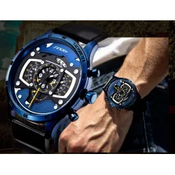 SINOBI - stylish creative quartz watch - rubber strapWatches
