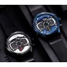 SINOBI - stylish creative quartz watch - rubber strapWatches