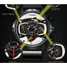 SINOBI - stylish creative quartz watch - rubber strapWatches