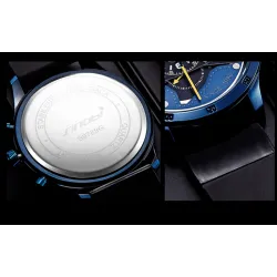 SINOBI - stylish creative quartz watch - rubber strapWatches