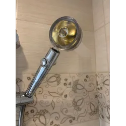 Modern shower head - water saving - 360 rotating - with a small fan - filterShower Heads