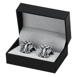 Vintage metal cufflinks - double-headed eagleCufflinks