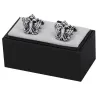 Vintage metal cufflinks - double-headed eagleCufflinks