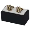 Vintage metal cufflinks - double-headed eagleCufflinks