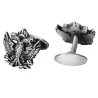 Vintage metal cufflinks - double-headed eagleCufflinks
