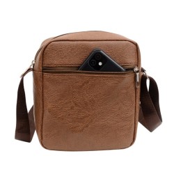 Fashionable small shoulder bag - leather - waterproofBags