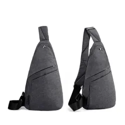 Fashionable chest / shoulder bag - small backpack - anti-theft - unisexBackpacks