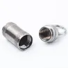 Medicine / pills storage box - waterproof container - with key ring - titanium alloyKeyrings