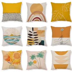 Decorative pillowcase - with zipper - plush - Nordic style - 45 cm * 45 cmCushion covers