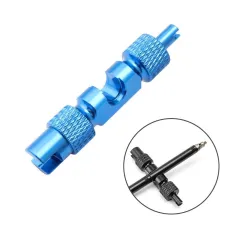 Multifunctional bike tool - schrader - presta - wrench - tire nozzle installation - valve removalRepair
