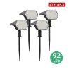 Solar powered lights - landscape spotlights - 3 lighting modes - 92 LED - IP67 waterproofSolar lighting