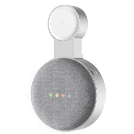 Outlet wall mount holder - audio voice assistant - plug - for Google Home Mini / Nest MiniNetwork