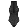 Sexy see through bodysuit - with back zipperLingerie