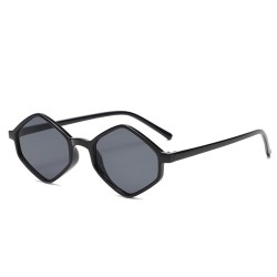 Fashionable polygon square sunglasses - UV400