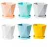Geometric flower pot - plastic resinGarden