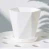 Geometric flower pot - plastic resinGarden