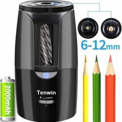 Automatic electric pencil sharpener - adjustable sharpening sizePencil sharpeners