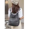Multifunctional leather bag - backpack - large capacityBackpacks