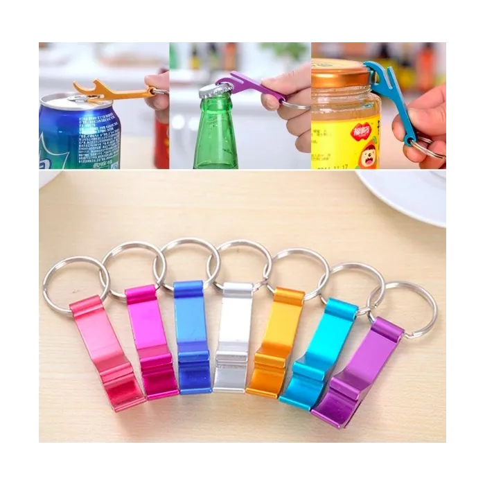 Mini bottle opener - with keychain ringKeyrings