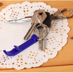 Mini bottle opener - with keychain ringKeyrings