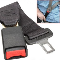 Car seat belt extender - black
