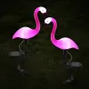 Garden solar light - LED lamp - waterproof - flamingoSolar lighting