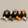 Resin cat - keychainKeyrings