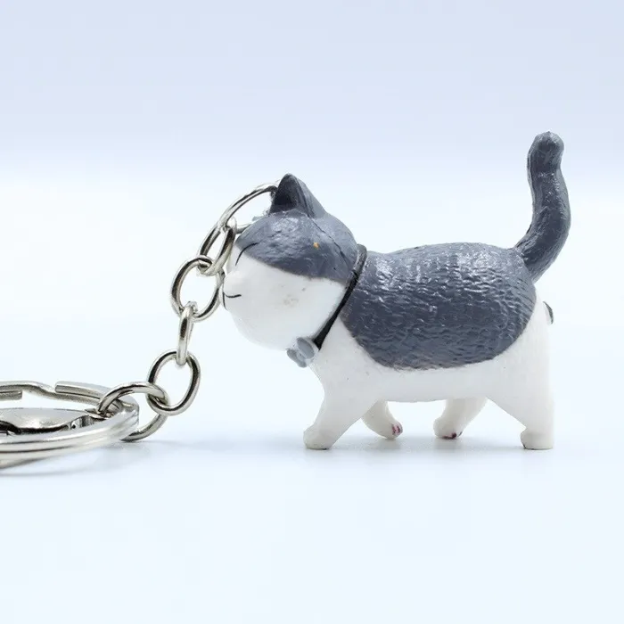 Resin cat - keychainKeyrings