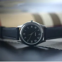 Metal men's watch - rechargeable - USB - with flameless lighterWatches