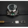Metal men's watch - rechargeable - USB - with flameless lighterWatches