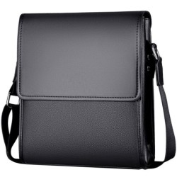Vintage shoulder bag - leather briefcase
