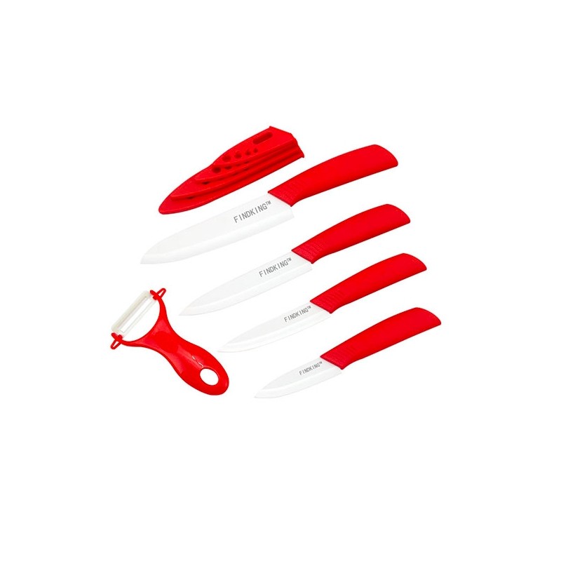 Ceramic knife set - 3" 4" 5" 6" inch with peeler / coversCeramic Ceramic knife set - 3" 4" 5" 6" inch with peeler / coversCeramic