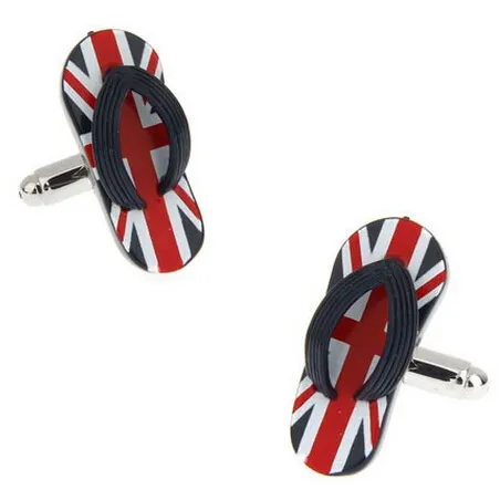 Stylish cufflinks - slippersCufflinks