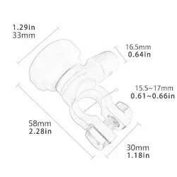 Battery pole circuit breaker main switch - without disconnecting - horizontalJump starters