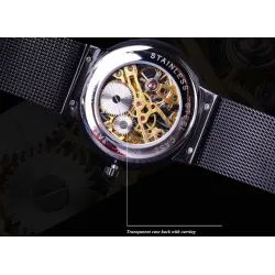 FORSING - luxury mechanical watch - waterproof - skeleton designWatches