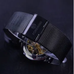 FORSING - luxury mechanical watch - waterproof - skeleton designWatches