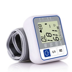 Electronic wrist blood pressure monitor - LCD digital monitorBlood pressure meters