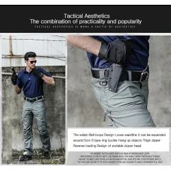 Tactical / military pants - with zippers / pockets - waterproofPants