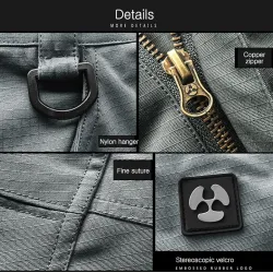 Tactical / military pants - with zippers / pockets - waterproofPants