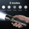 XHP199 / XHP50.2 - powerful LED flashlight - USB - waterproof - zoomableTorches