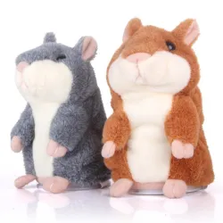 Talking hamster - plush toy - moves - repeats what you sayCuddly toys