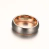 Tungsten carbide ring - rose goldRings