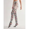 Halloween tights - playing cards print - greyLingerie