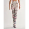 Halloween tights - playing cards print - greyLingerie