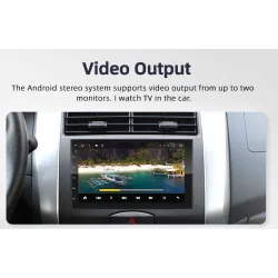 Android 9 car radio - 2GB-32GB - Bluetooth - camera - Wifi - GPS - MirrorLinkDin 2