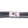 Multilayer leather bracelet - beads - scorpion - skull - metal buckleBracelets