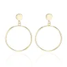 Classic circle earrings - gold - silverEarrings